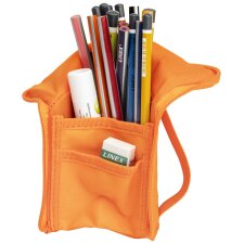 Oxford Schlamper-Etui "Stand-Up" Polyester rot