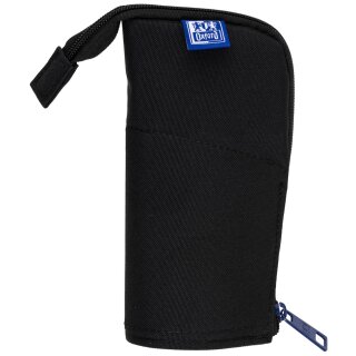 Oxford Schlamper-Etui "Stand-Up" Polyester schwarz