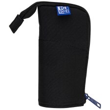 Oxford Schlamper-Etui "Stand-Up" Polyester schwarz