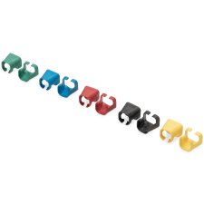 DIGITUS Farbclips für Patchkabel blau