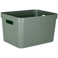 EDA Aufbewahrungsbox STONE 6 Liter PP weiß