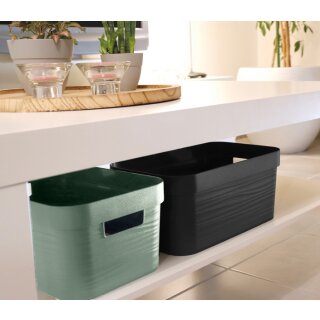 EDA Aufbewahrungsbox STONE 18 Liter PP weiß