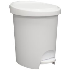 EDA Tret-Kosmetikeimer Stepy 6 Liter PP anthrazit