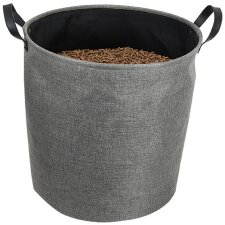 EDA Pellet-Tasche aus Filz 60 Liter dunkelgrau