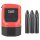 trodat Datenschutz-Rollstempel ID Protector+ - Set rot inkl. 3 Nachfülltinten