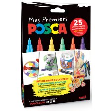 POSCA Pigmentmarker "Mes Premiers POSCA" 6er...