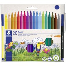 STAEDTLER Fasermaler Noris 10er Kartonetui