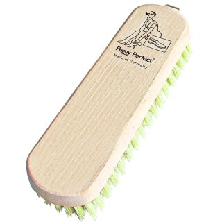 Peggy Perfect Schuhbürste "Öko" Holz helle Borste