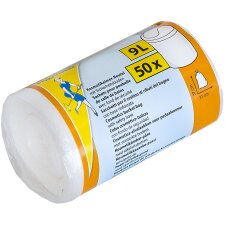 Peggy Perfect Mülleimerbeutel HDPE 9 - 15 l transparent