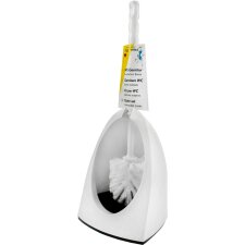 Peggy Perfect WC-Garnitur "Ergonomic" silber