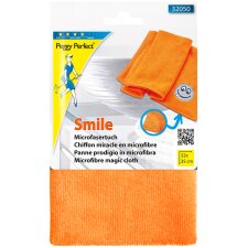 Peggy Perfect Microfasertuch "Smile" orange
