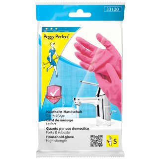 Peggy Perfect Latex-Universal-Handschuh Extra Grip S