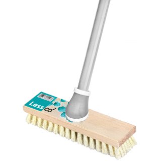 Peggy Perfect Schrubber mit Stiel "LessCO2" Holz 240 mm