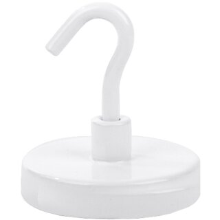 pavo Hakenmagnet weiß Durchmesser: 25 mm 3er Pack