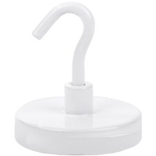 pavo Hakenmagnet weiß Durchmesser: 25 mm 3er Pack