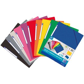 Oxford Eckspannermappe Top File+ Standard 10er Pack