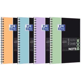 Oxford Studium Collegeblock NOTEBOOK Pastell B5 seyès