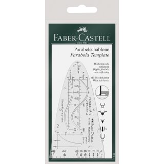 FABER-CASTELL Einheitsparabel transparent Kunststoff