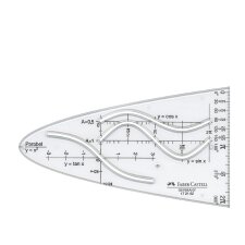 FABER-CASTELL Einheitsparabel transparent Kunststoff