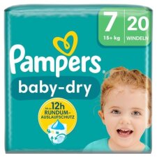Pampers Windel Baby Dry Größe 7 Extra Large...