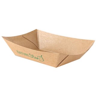 NATUREStar Snackschale Tasty 100 ml 105 x 70 x 27 mm braun 50 Stück