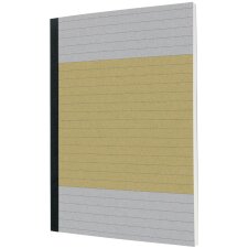 sigel Notizbuch DIN A5 liniert leuchtgelb 200 Blatt