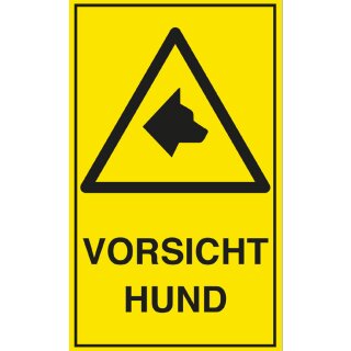 EXACOMPTA Hinweisschild "Vorsicht Hund" gelb/schwarz