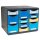 EXACOMPTA Schubladenbox STORE-BOX MULTI Bee Blue 11 Schübe