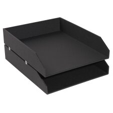 EXACOMPTA Briefablagen-Set Office by Me DIN A4+ schwarz 2...