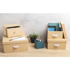 EXACOMPTA Ablageboxen-Set Office by Me blaugrün