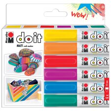 Marabu Acrylmarker DO IT Craftmarker 6er Set