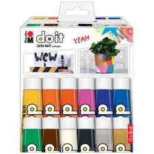 Marabu Acrylfarben-Set DO IT Craft Paint 12 x 36 ml