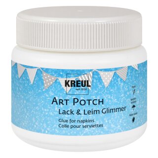 KREUL Servietten-Lack & Leim ART POTCH glimmer 150 ml