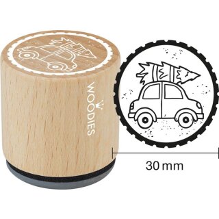 COLOP Motiv-Stempel Woodies "Auto mit Tannenbaum"