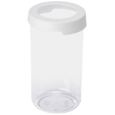 smartstore Trockenvorratsdose "Vision" rund 0,75 L weiß