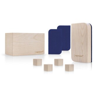 magnetoplan Whiteboard Zubehör-Set Wood Series birke