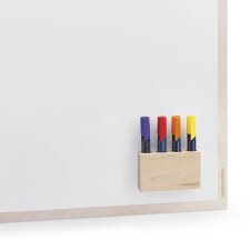 magnetoplan Markerhalter Wood Series birke