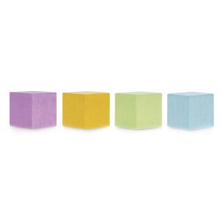 magnetoplan Neodym-Magnete Wood Series Cube farbig