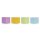 magnetoplan Neodym-Magnete Wood Series Cube farbig
