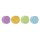 magnetoplan Neodym-Magnete Wood Series Circle farbig