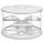 deflecto Karussell-Organizer transparent / weiß
