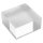 deflecto Acryl-Block transparent 50 x 50 x 25 mm