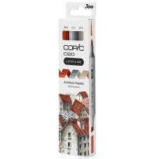COPIC Marker ciao 3er Set "Architect Palette"