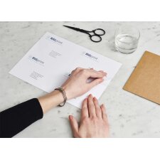rillprint Universal-Etiketten 105 x 148 mm weiß