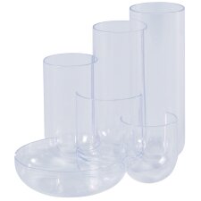 HAN Multiköcher CAMPUS 6 Fächer Polystyrol schwarz