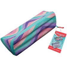 Maped Schlamper-Etui XXL EFFECT "PASTEL SOFTY WAVES"