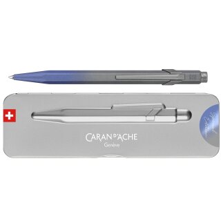 CARAN DACHE Druckkugelschreiber 849 Sturmblau