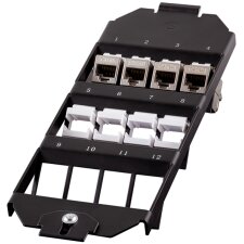 LogiLink Bodentankhalter 4-fach für 12 Keystone Module