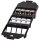 LogiLink Bodentankhalter 4-fach für 12 Keystone Module