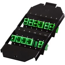 LogiLink Bodentankhalter 6-fach für 12 LWL-Adapter
